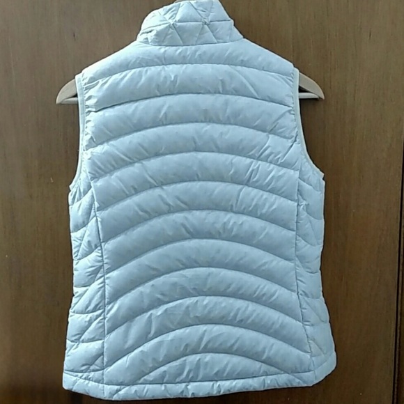 Patagonia down sweater puffer sleeveless jacket vest W- medium birch white - Picture 2 of 7